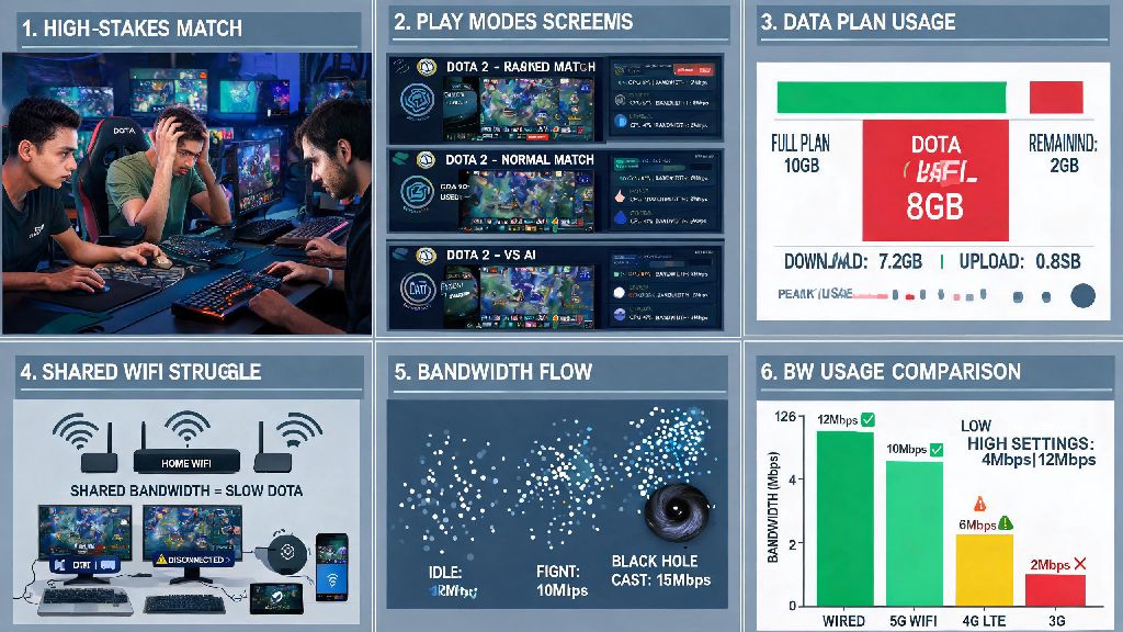How Much Bandwidth Does Dota 2 Use? A Practical Guide for All Players