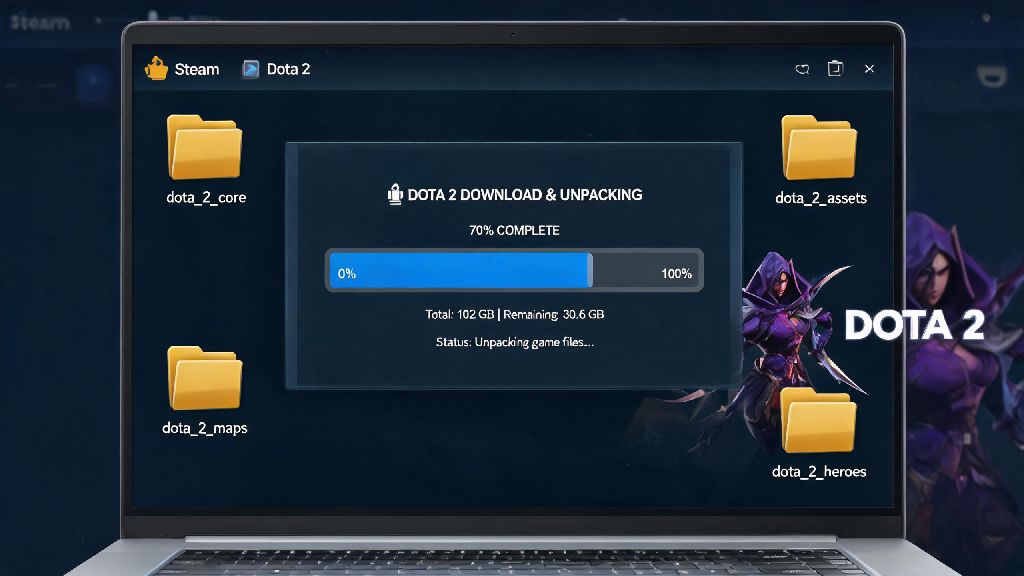 How Much GB Is Dota 2? Full Guide to File Size, Updates & Storage Needs