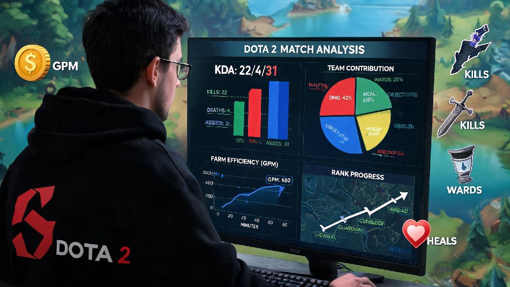 How to Check Dota 2 Stats: Easy Guide to Tracking Your Match & Rank Progress